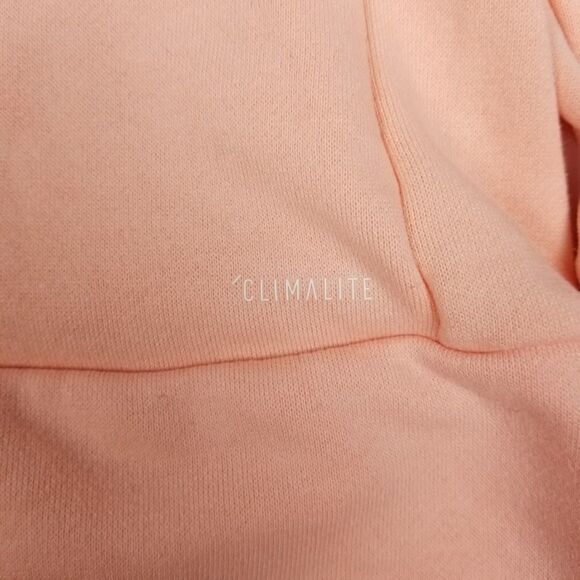 adidas Climalite Pink 3 Stripes Crewneck Active Athletic Sweatshirt Athleisure - Picture 4 of 6